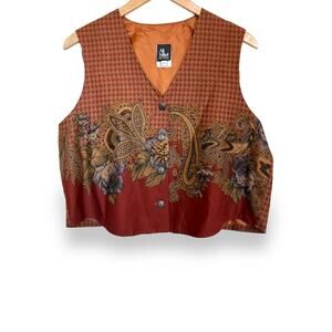 Vintage 90's Ali Miles Petites Vest Sz PL